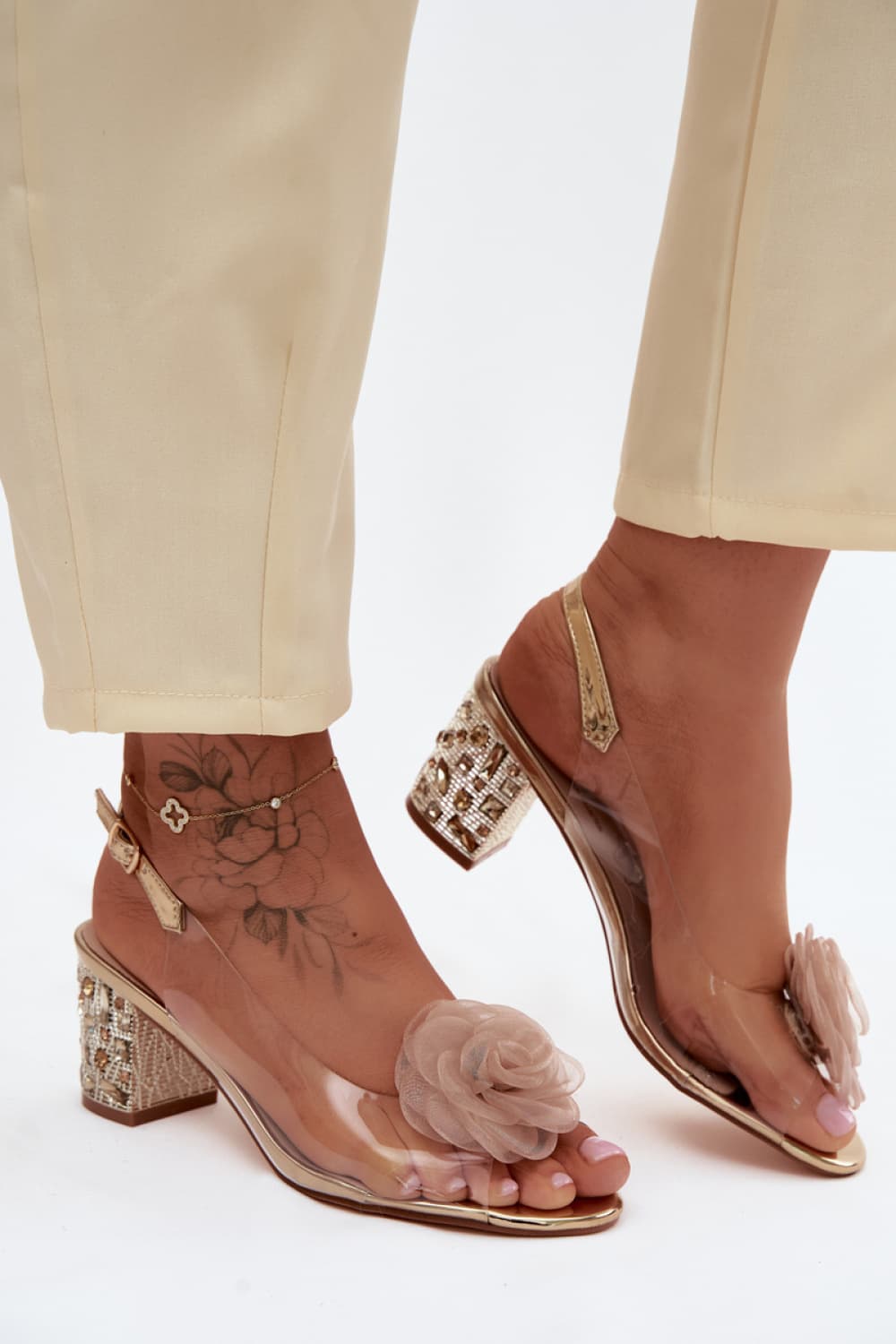 Sandali con tacco model 228122 Step in style