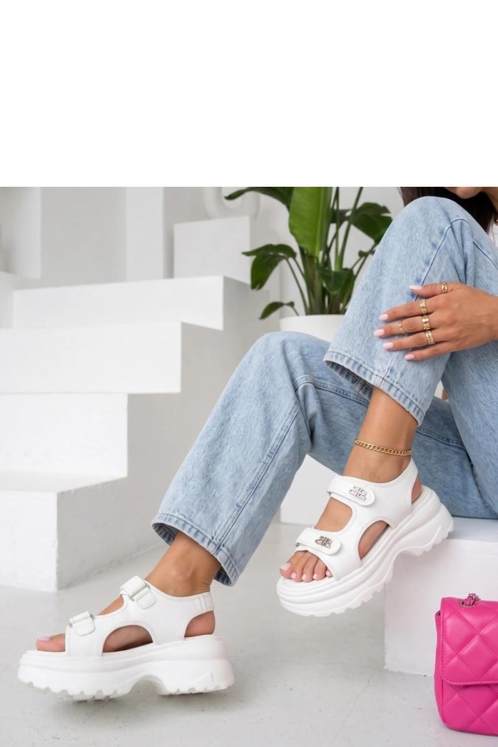 Sandali con plateau model 228195 Solea