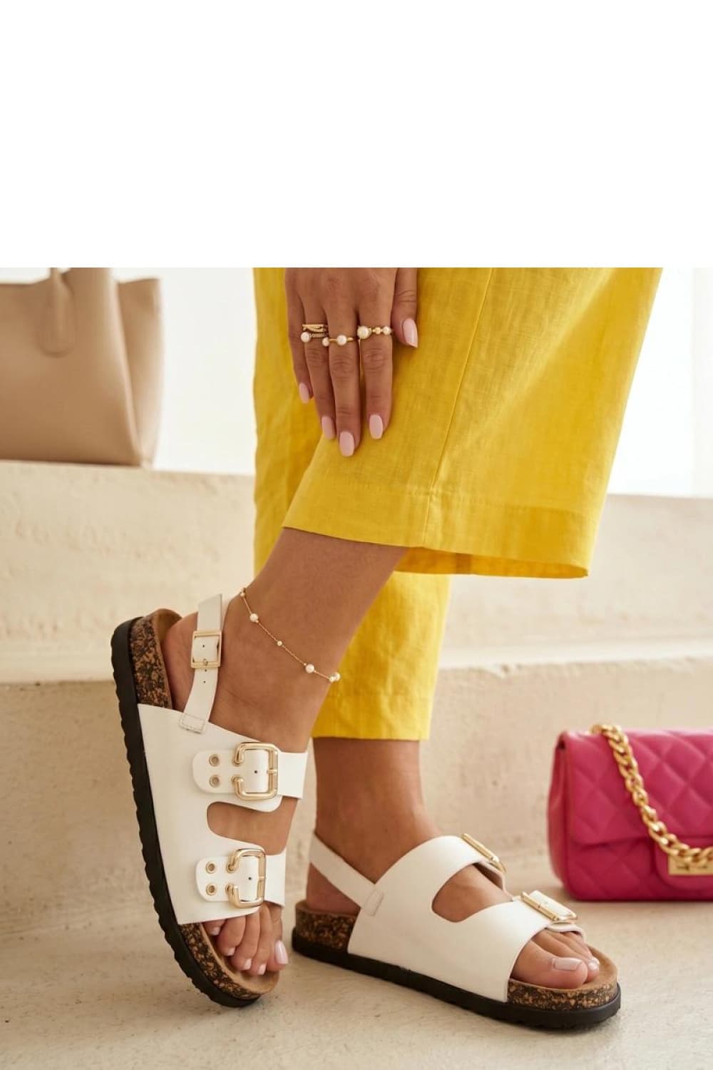 Sandali con plateau model 228202 Solea