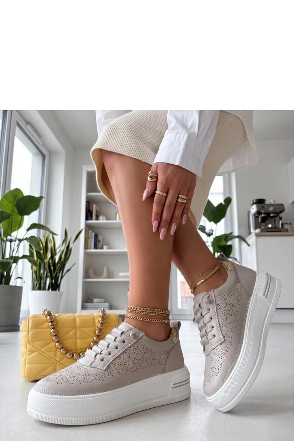 Scarpe sportive con piattaforma model 228210 Solea