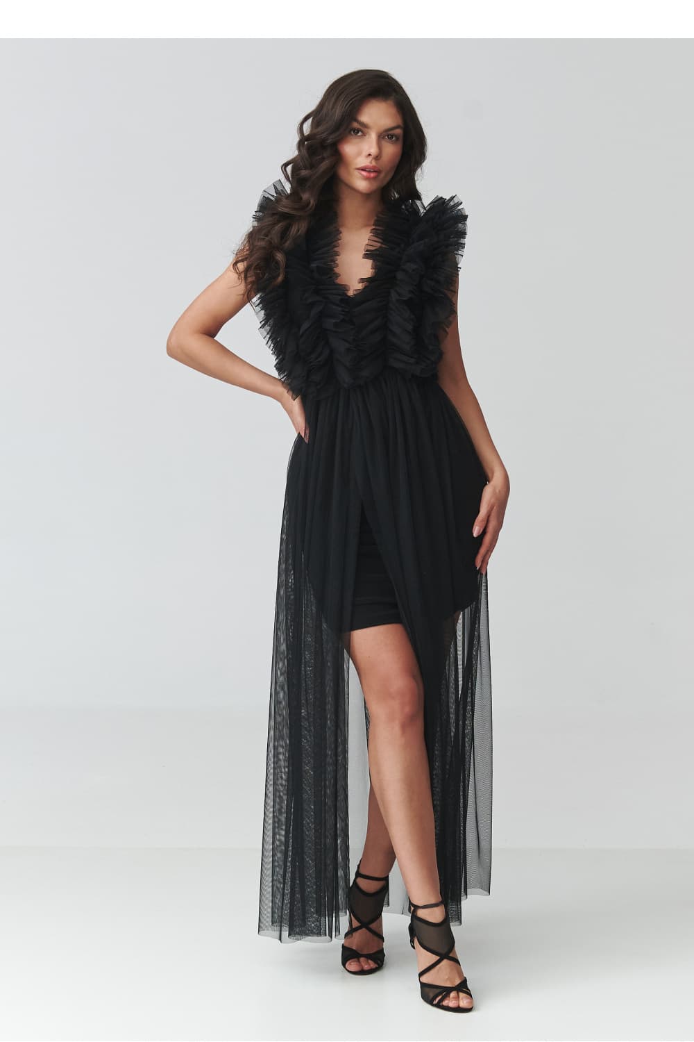 Vestito da sera model 228316 Makadamia - Miniatura 2