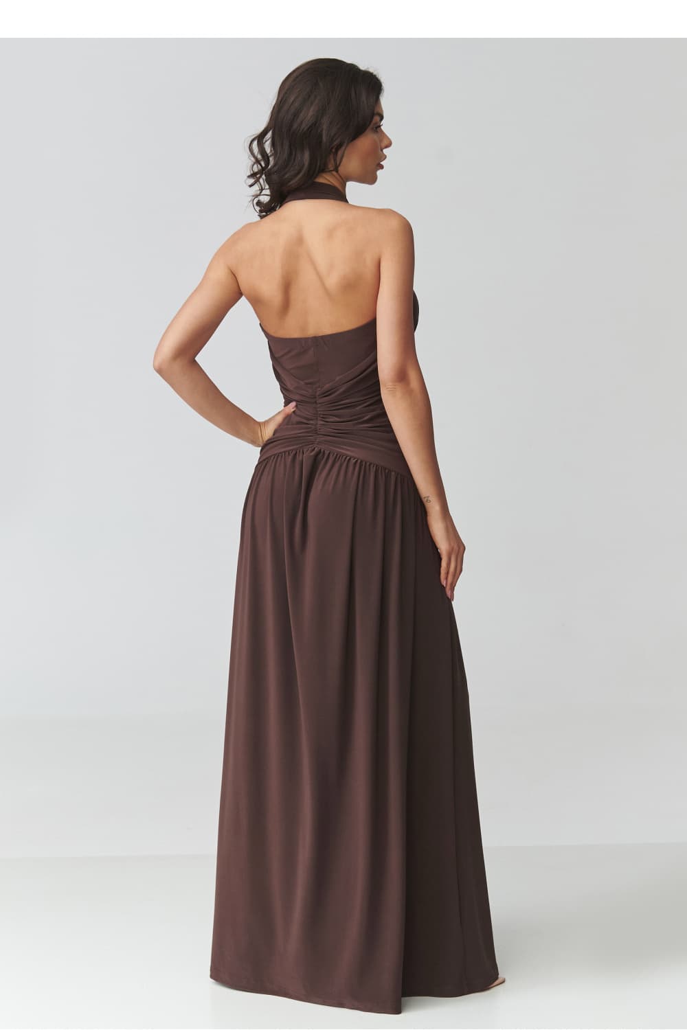 Vestito lungo model 228322 Makadamia - Miniatura 3