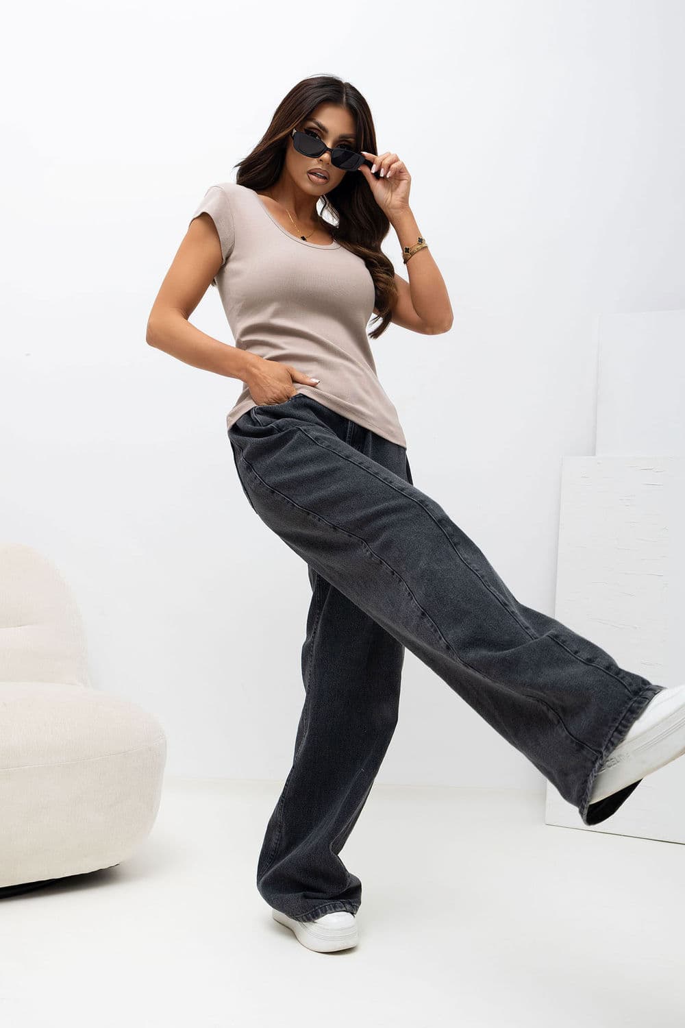 T-shirt model 228327 Rue Paris - Miniatura 2