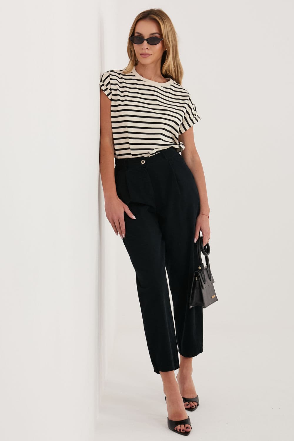 Pantaloni in velluto model 228358 Rue Paris