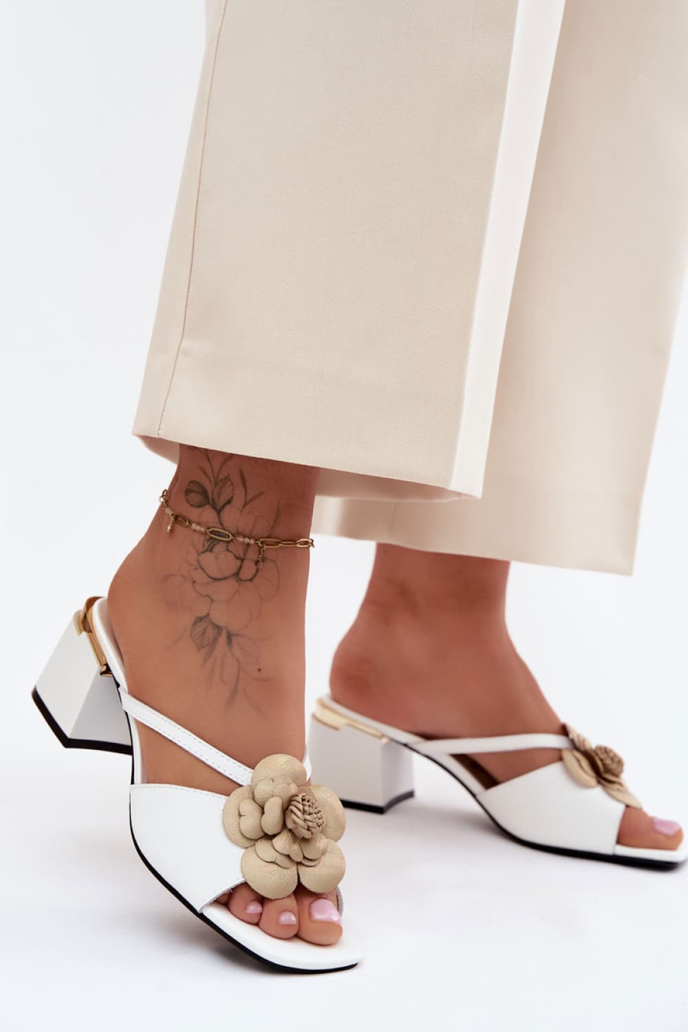 Zoccoli con tacco model 228379 Step in style