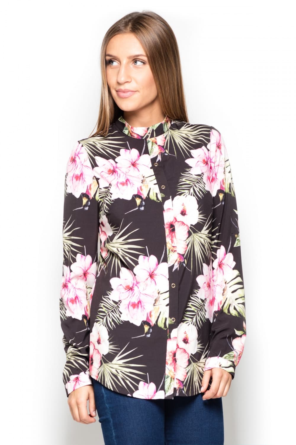 Camicia a manica lunga  model 63917 Katrus