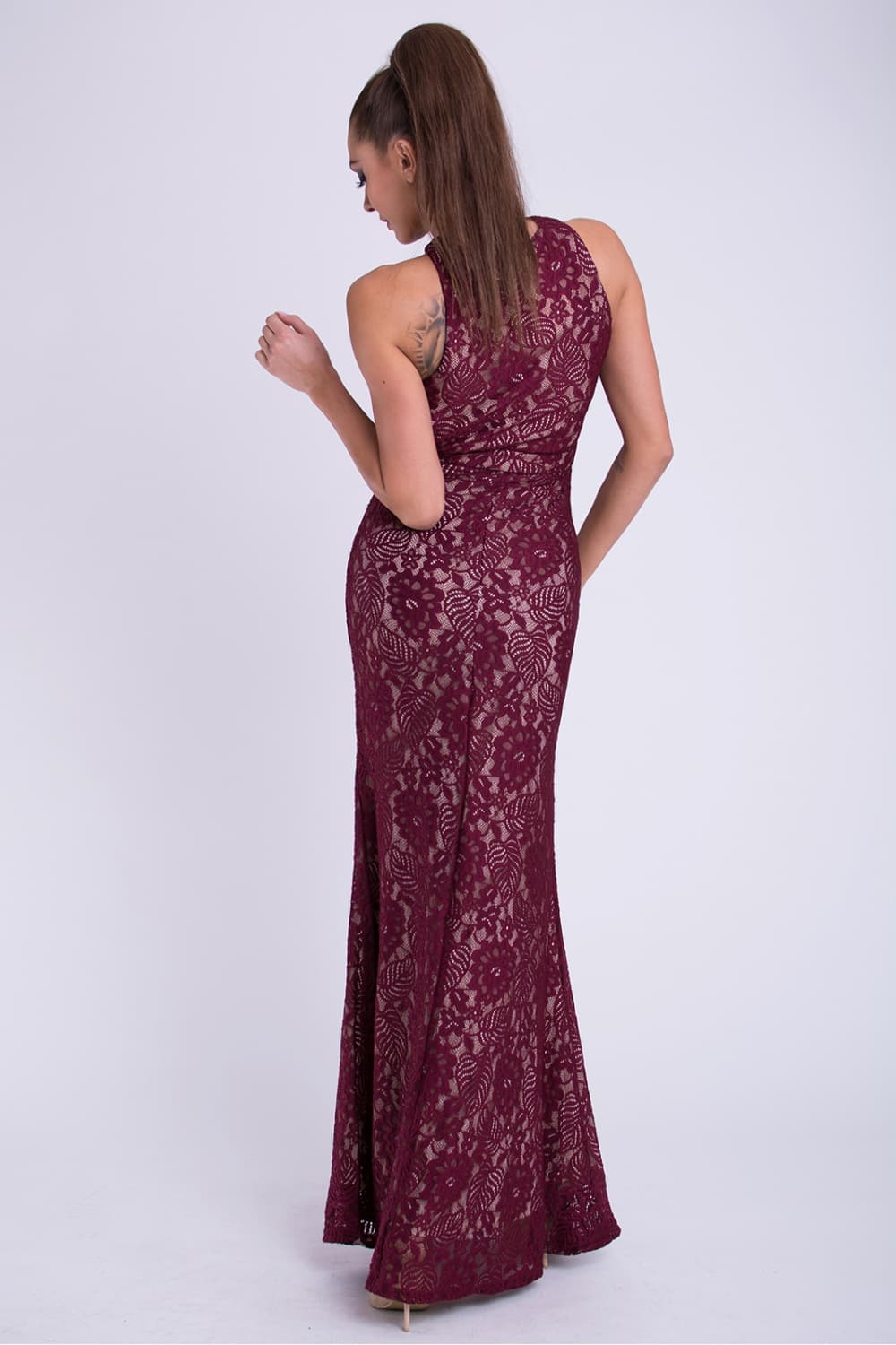Vestito lungo model 69401 YourNewStyle - Miniatura 3