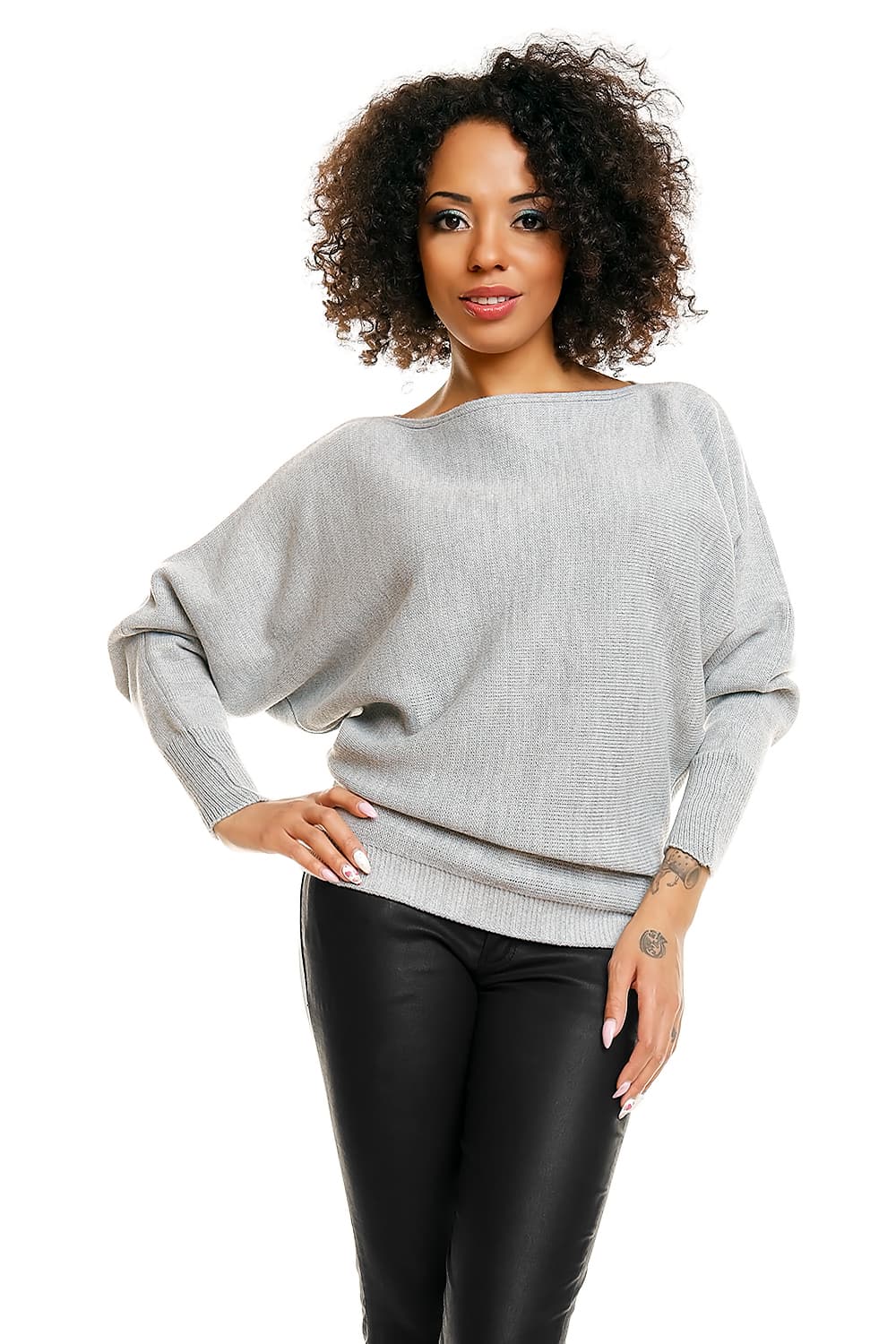 Maglione maniche pipistrello model 84282 PeeKaBoo