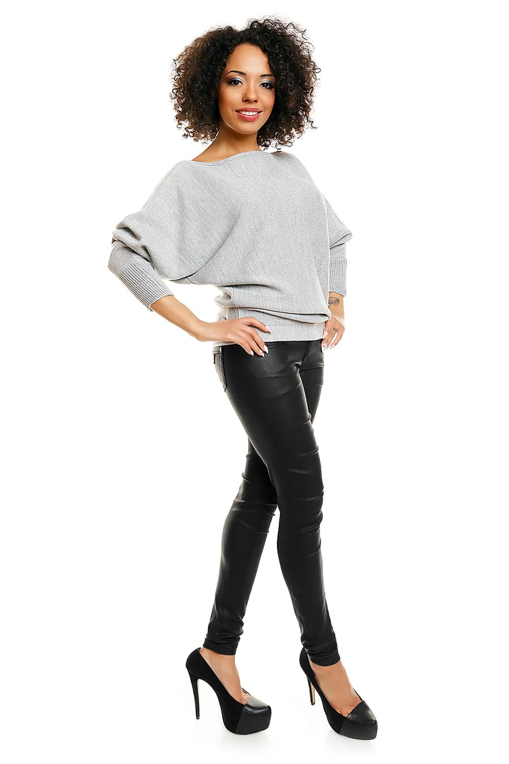 Maglione maniche pipistrello model 84282 PeeKaBoo - Miniatura 3