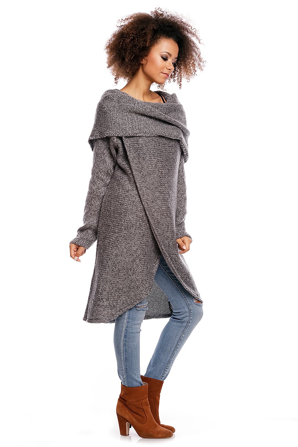 Maglione lungo model 84297 PeeKaBoo - Miniatura 3