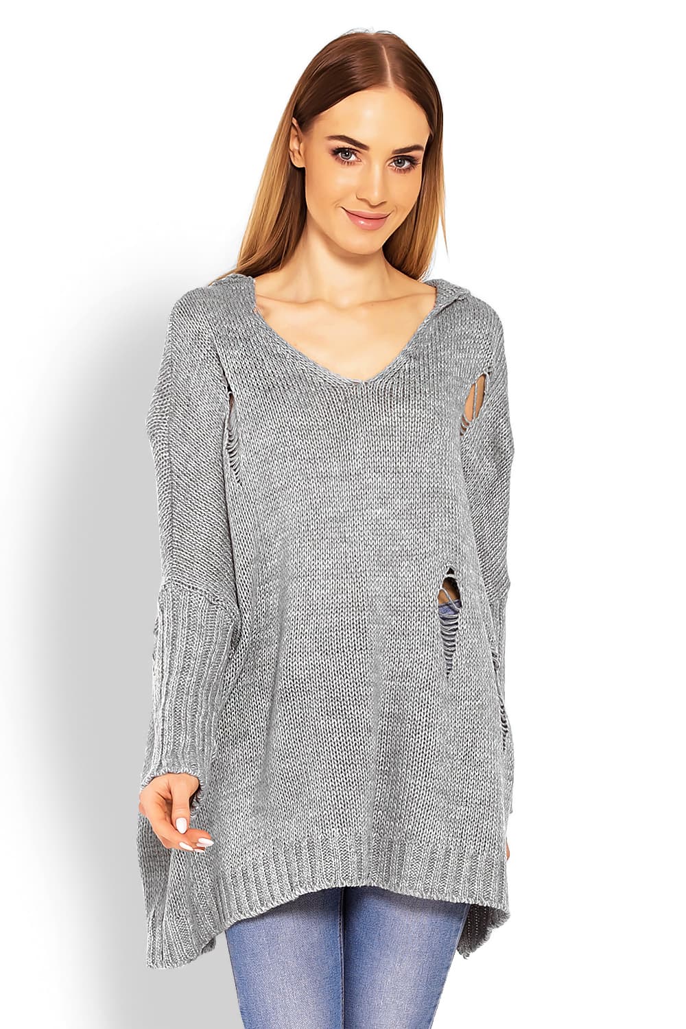 Maglione lungo model 114560 PeeKaBoo