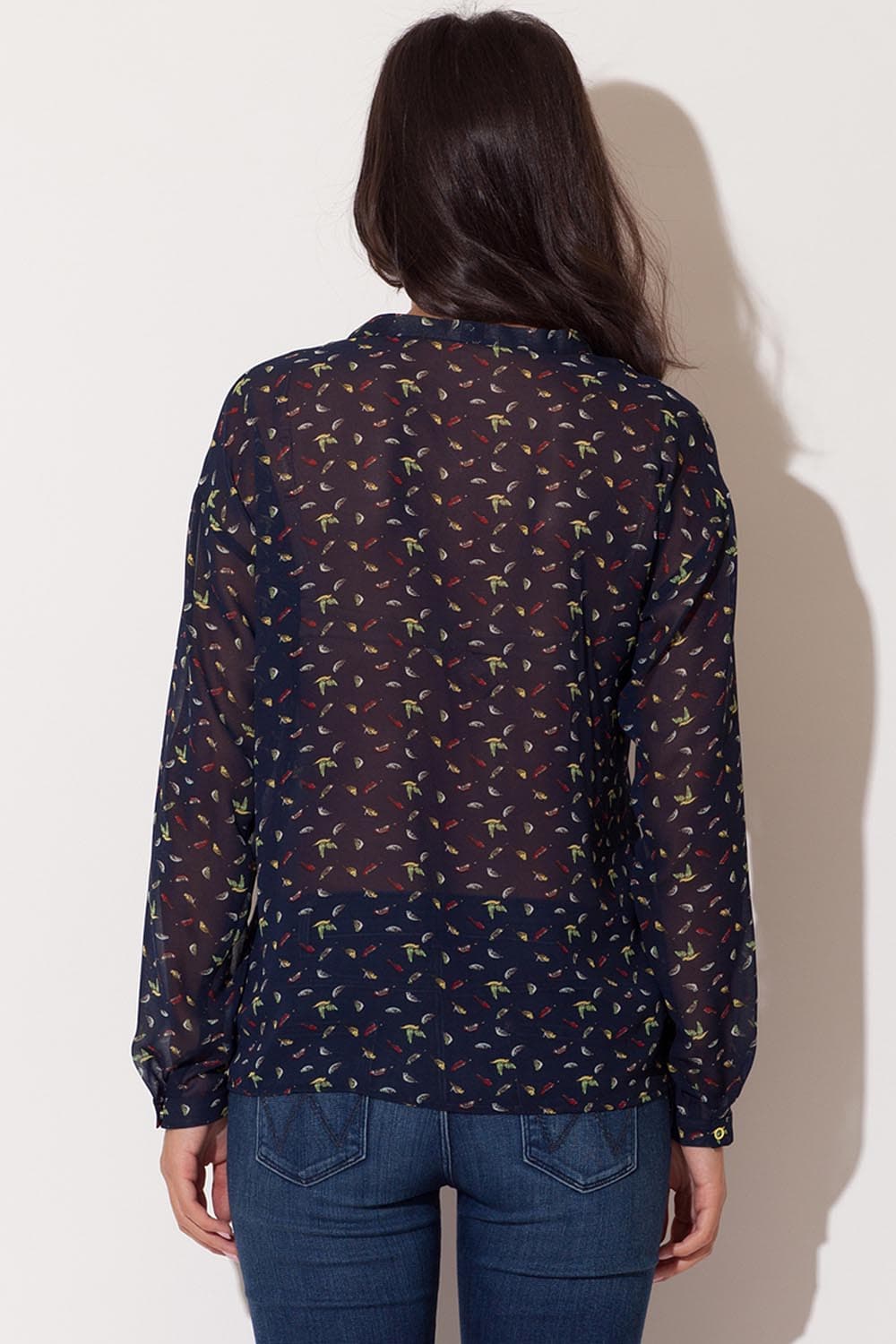 Camicia a manica lunga  model 30087 Katrus