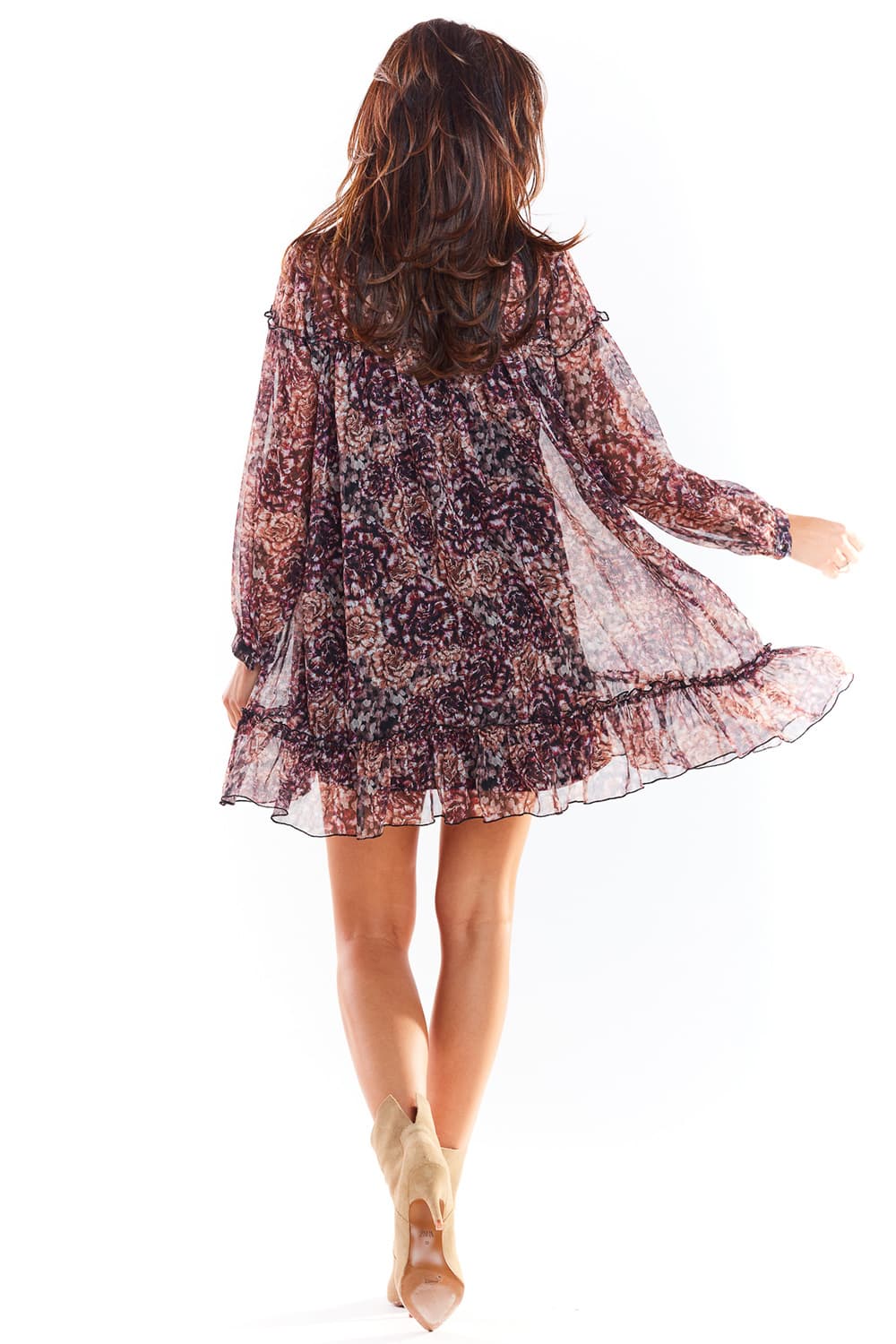 Vestito da cocktail model 139516 awama - Miniatura 3
