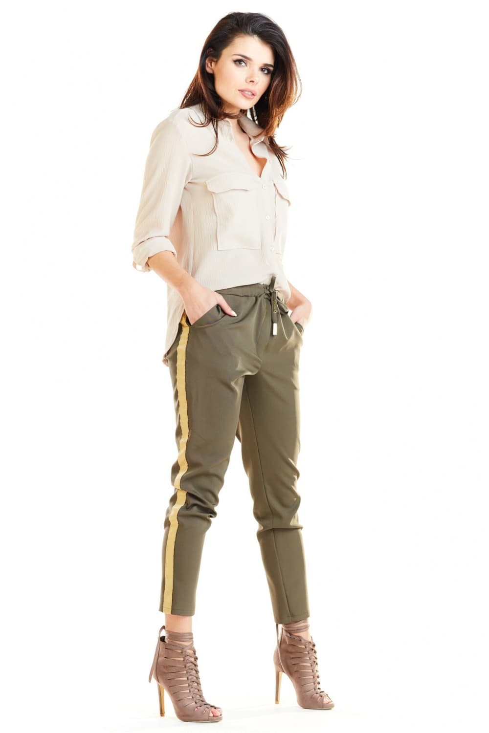 Pantaloni da donna model 140004 awama - Miniatura 2