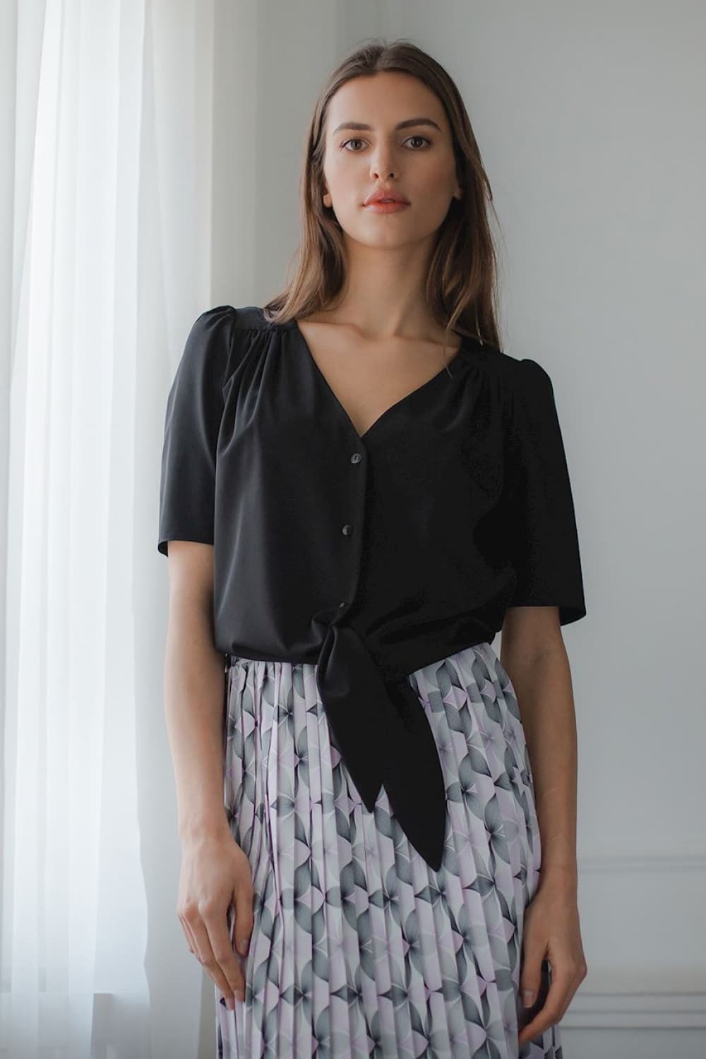 Camicia a manica corta model 143911 Lenitif - Miniatura 2