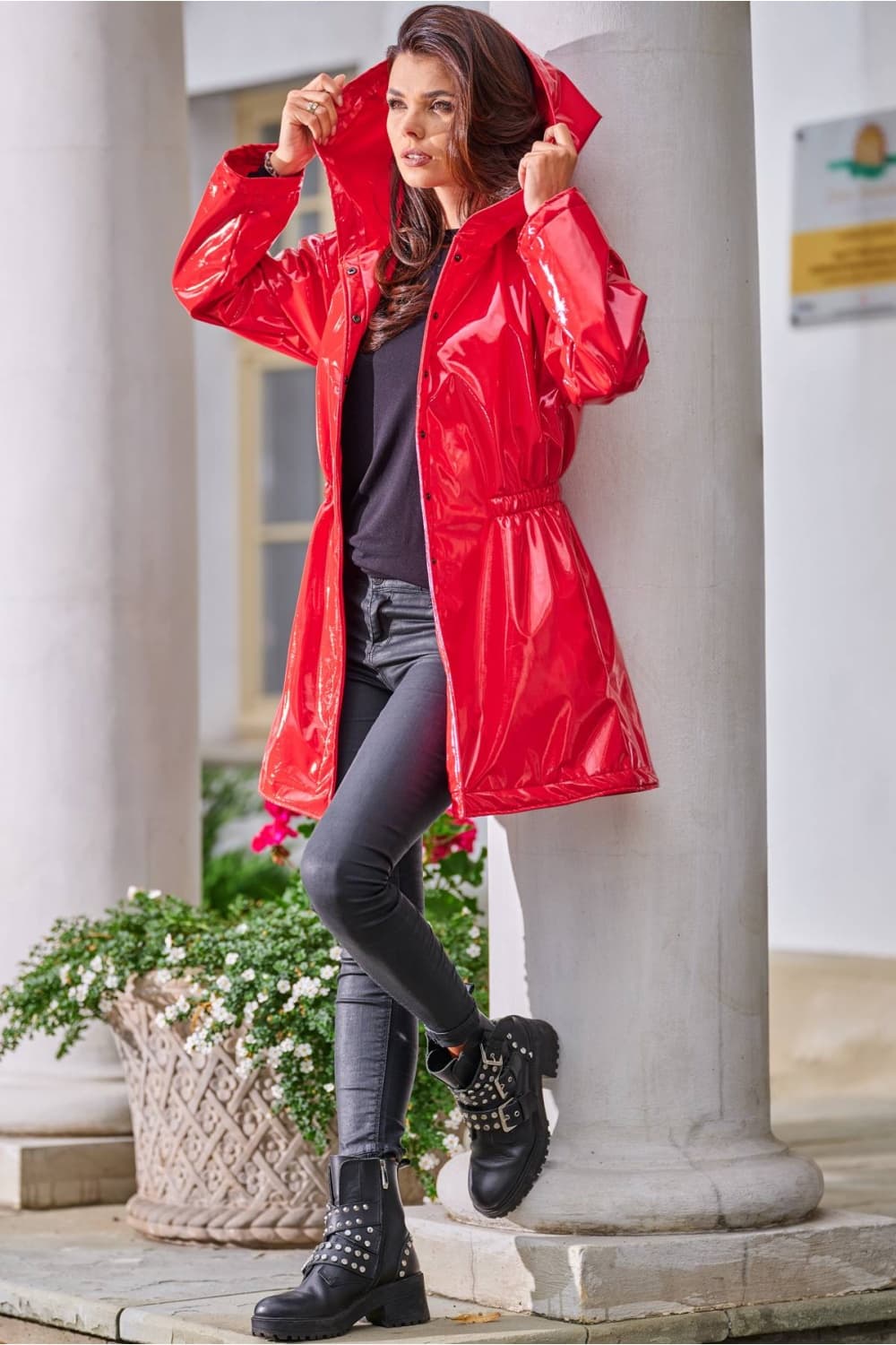 Cappotto model 149760 awama - Miniatura 2