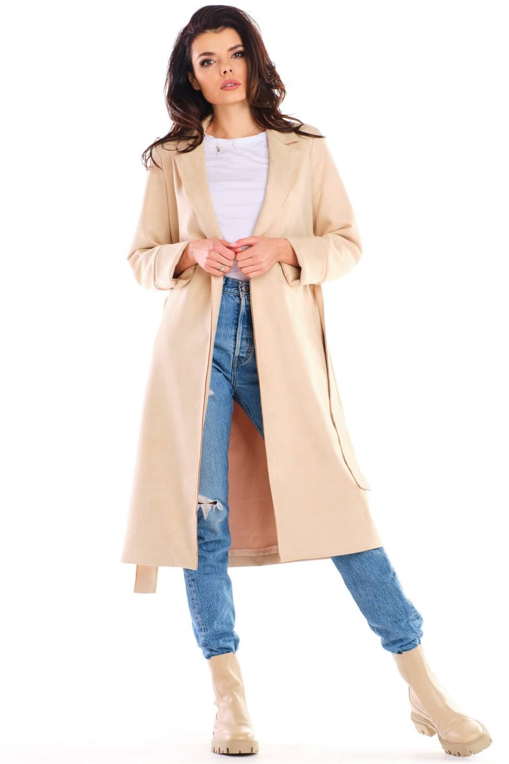 Cappotto model 158741 awama - Miniatura 2