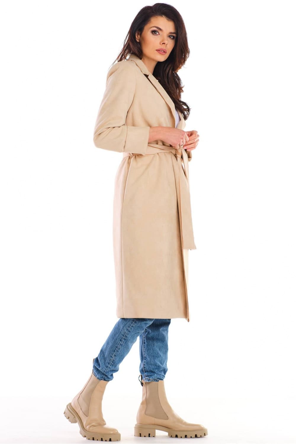 Cappotto model 158741 awama - Miniatura 4