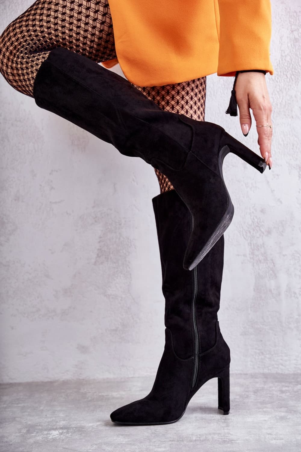 Stivali con tacco model 173449 Step in style