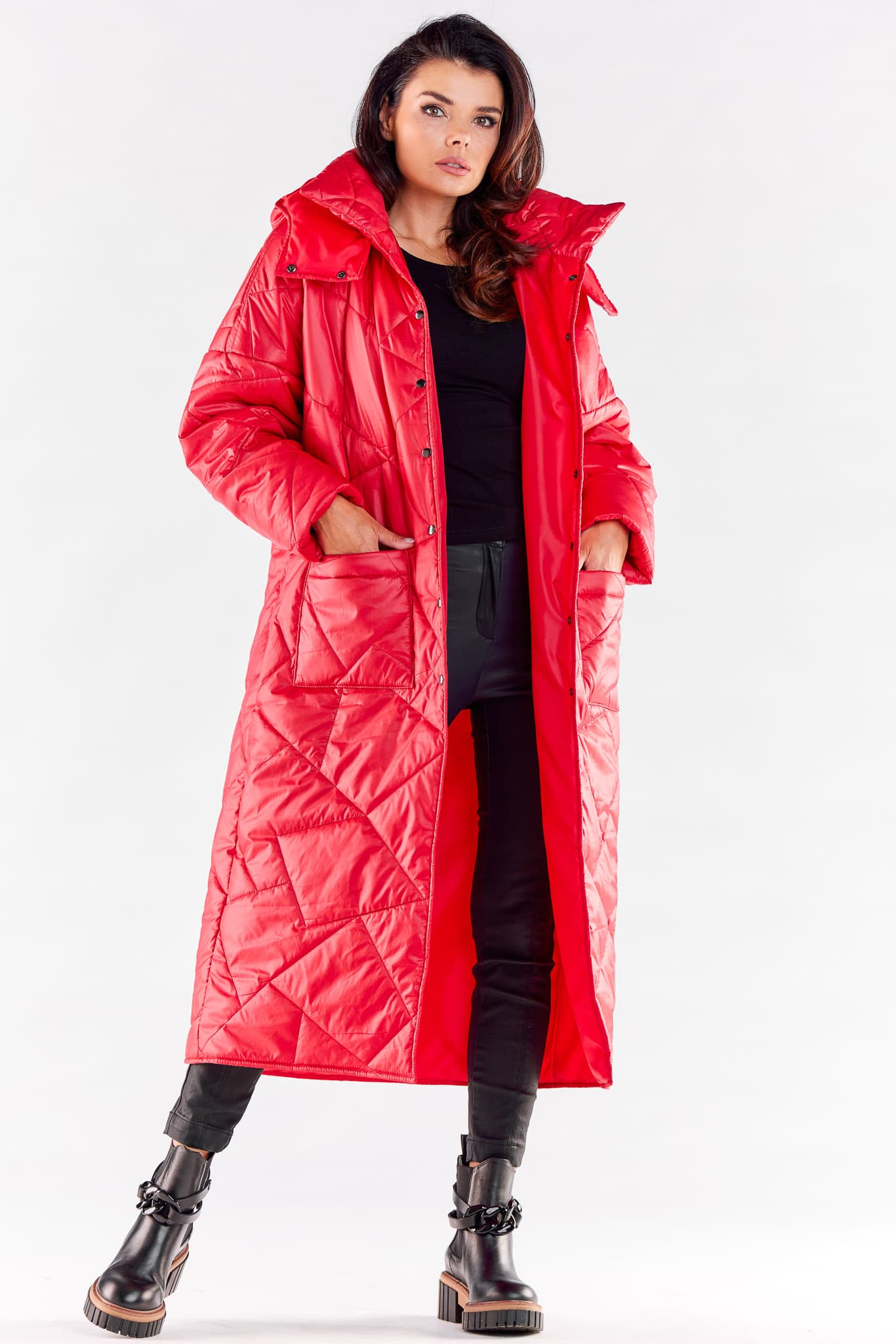 Cappotto model 173879 awama - Miniatura 2