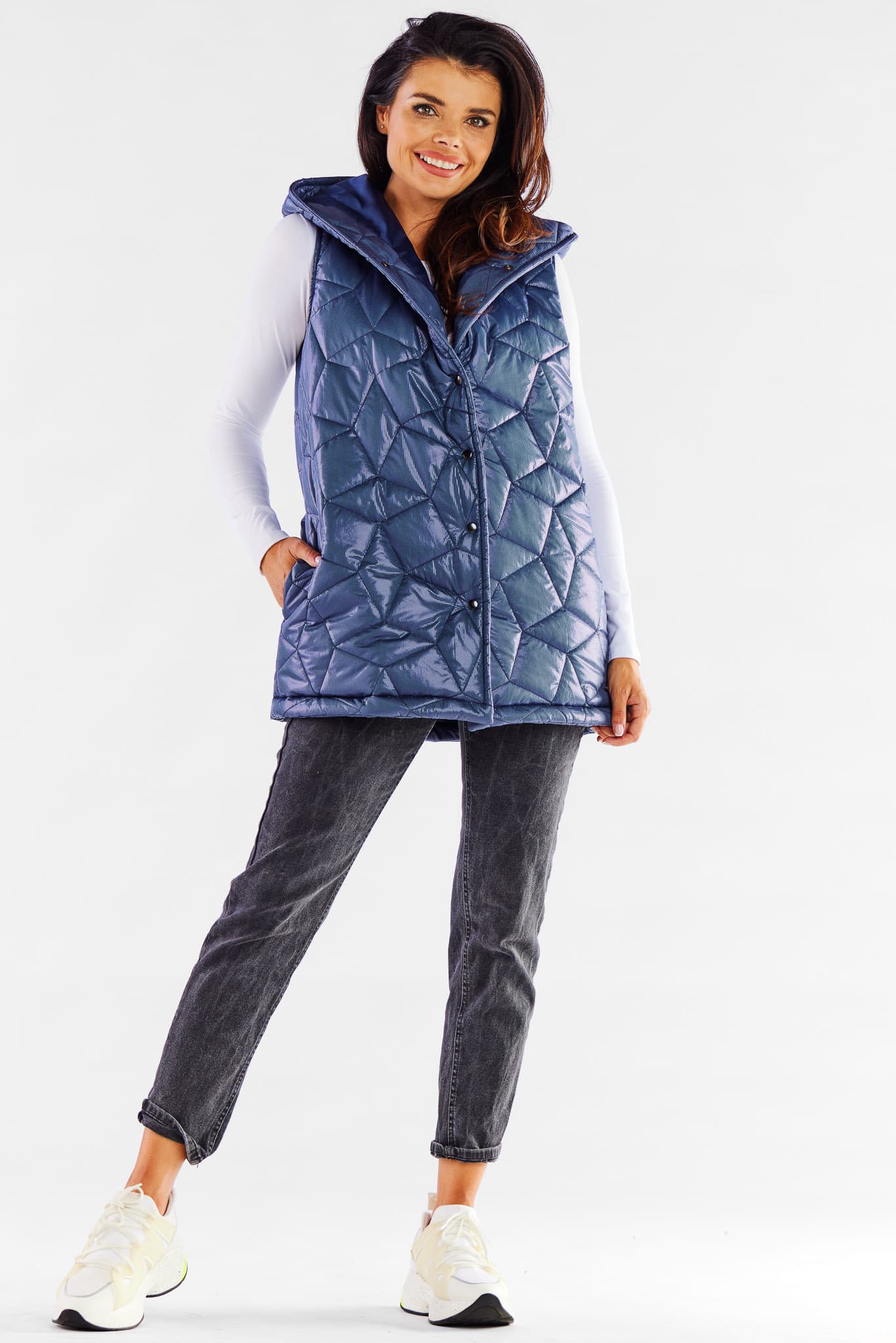 Gilet model 173884 awama - Miniatura 2
