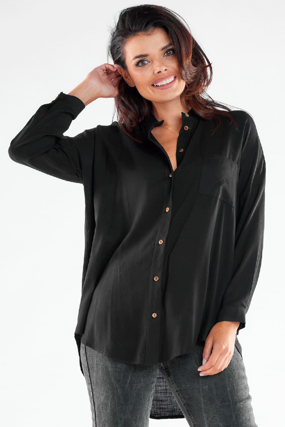 Camicia a manica lunga  model 173923 awama
