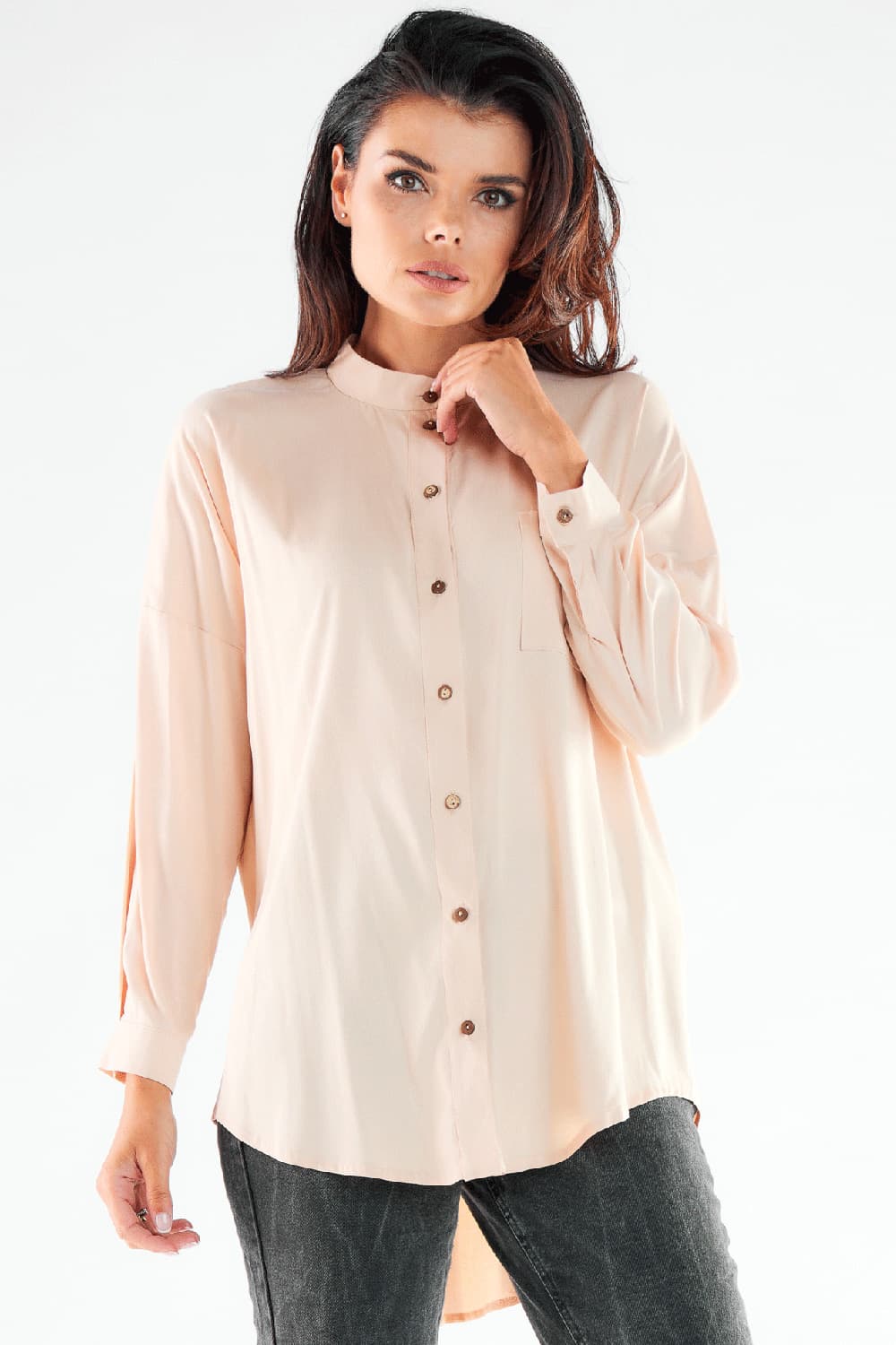 Camicia a manica lunga  model 173924 awama