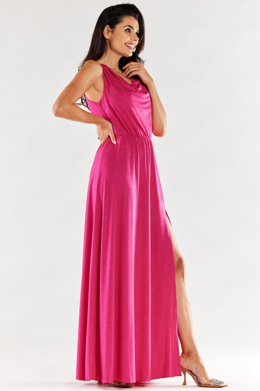Vestito lungo model 174348 awama - Miniatura 2