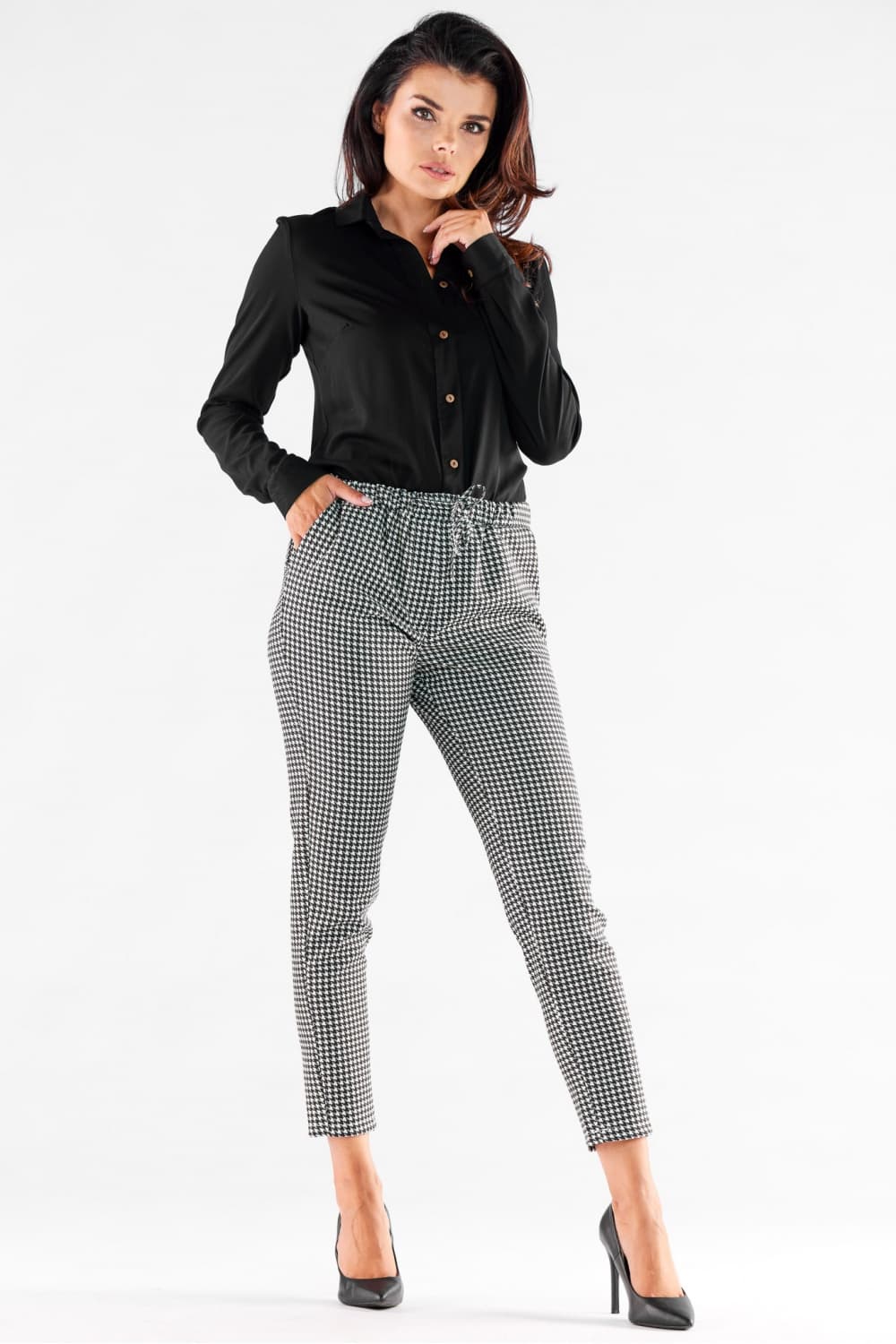 Pantaloni da donna model 176873 awama - Miniatura 2