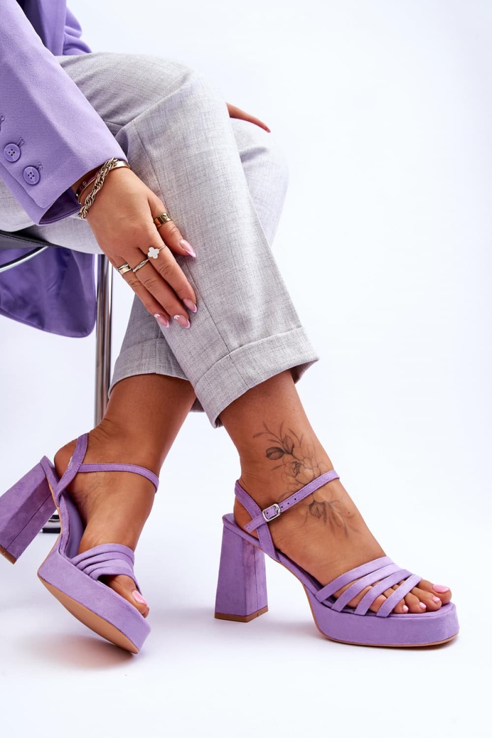 Sandali con tacco model 179119 Step in style