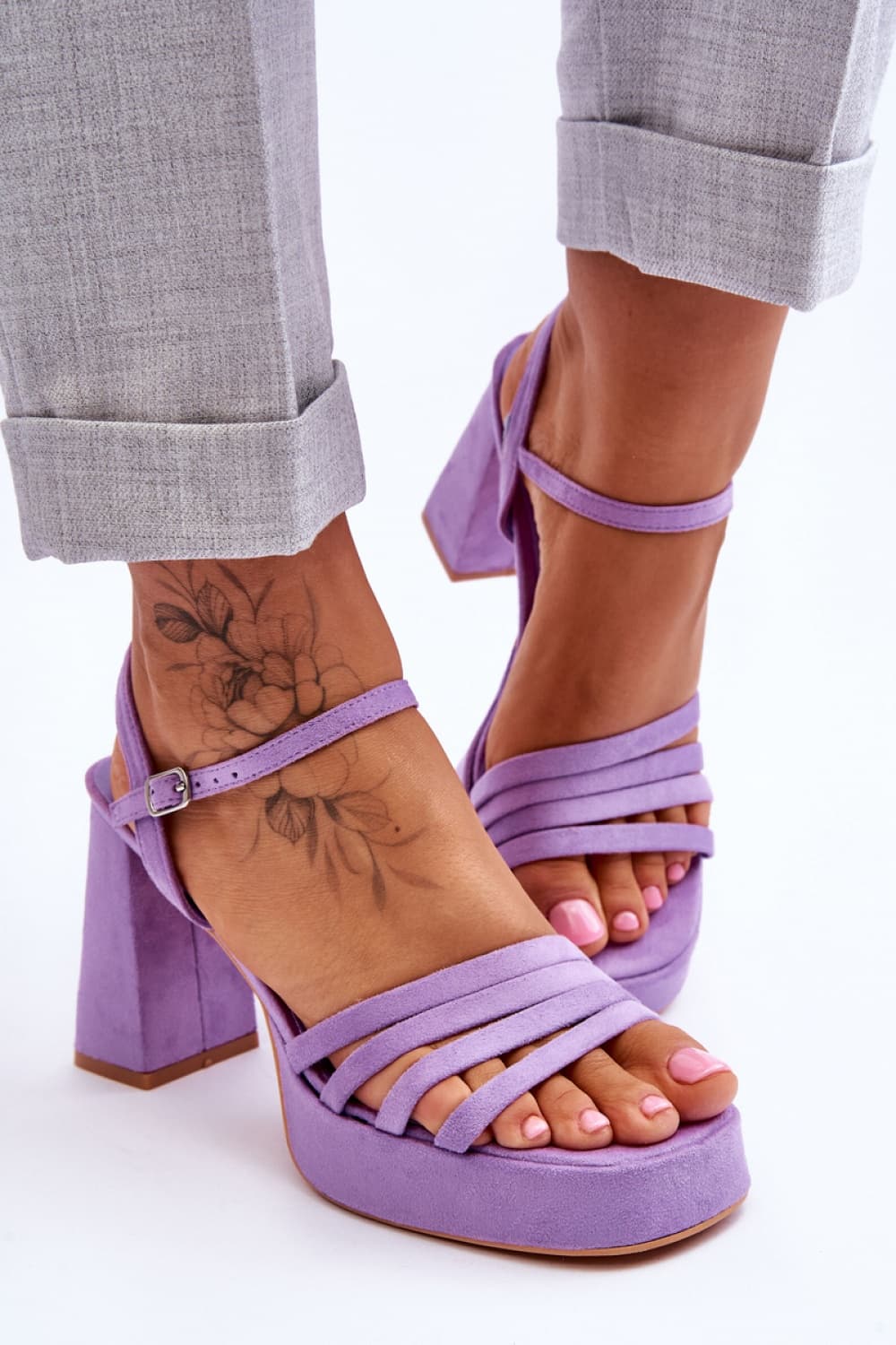 Sandali con tacco model 179119 Step in style - Miniatura 3