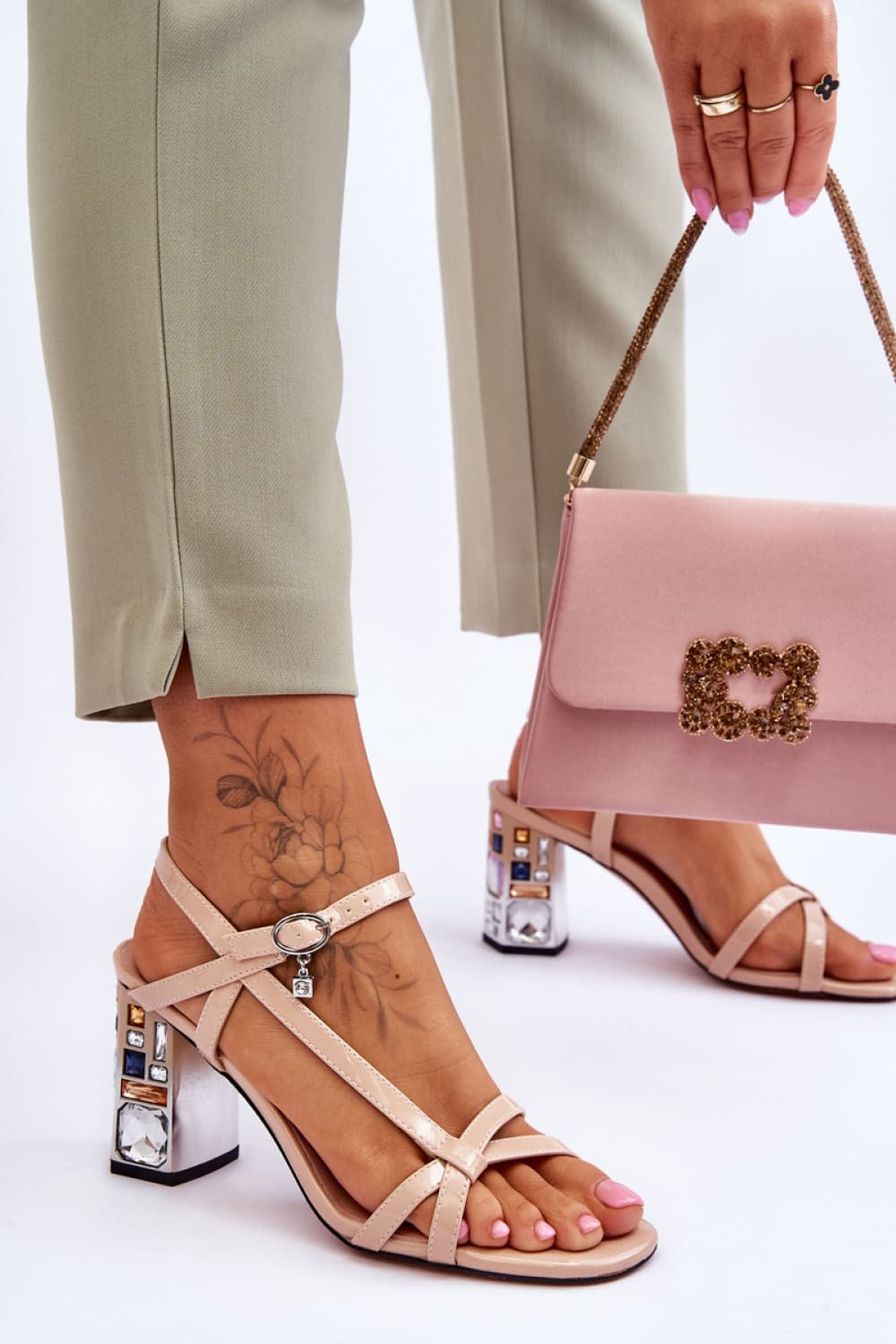 Sandali con tacco model 179863 Step in style - Miniatura 3
