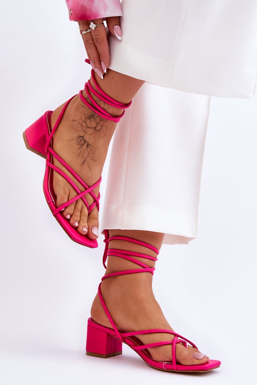 Sandali con lacci model 180119 Step in style - Miniatura 2