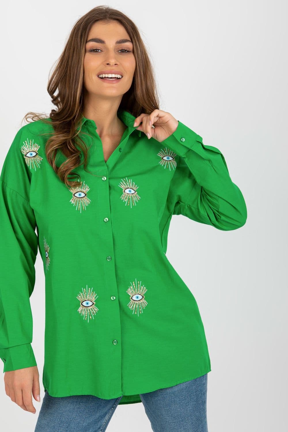 Camicia a manica lunga  model 181620 Factory Price