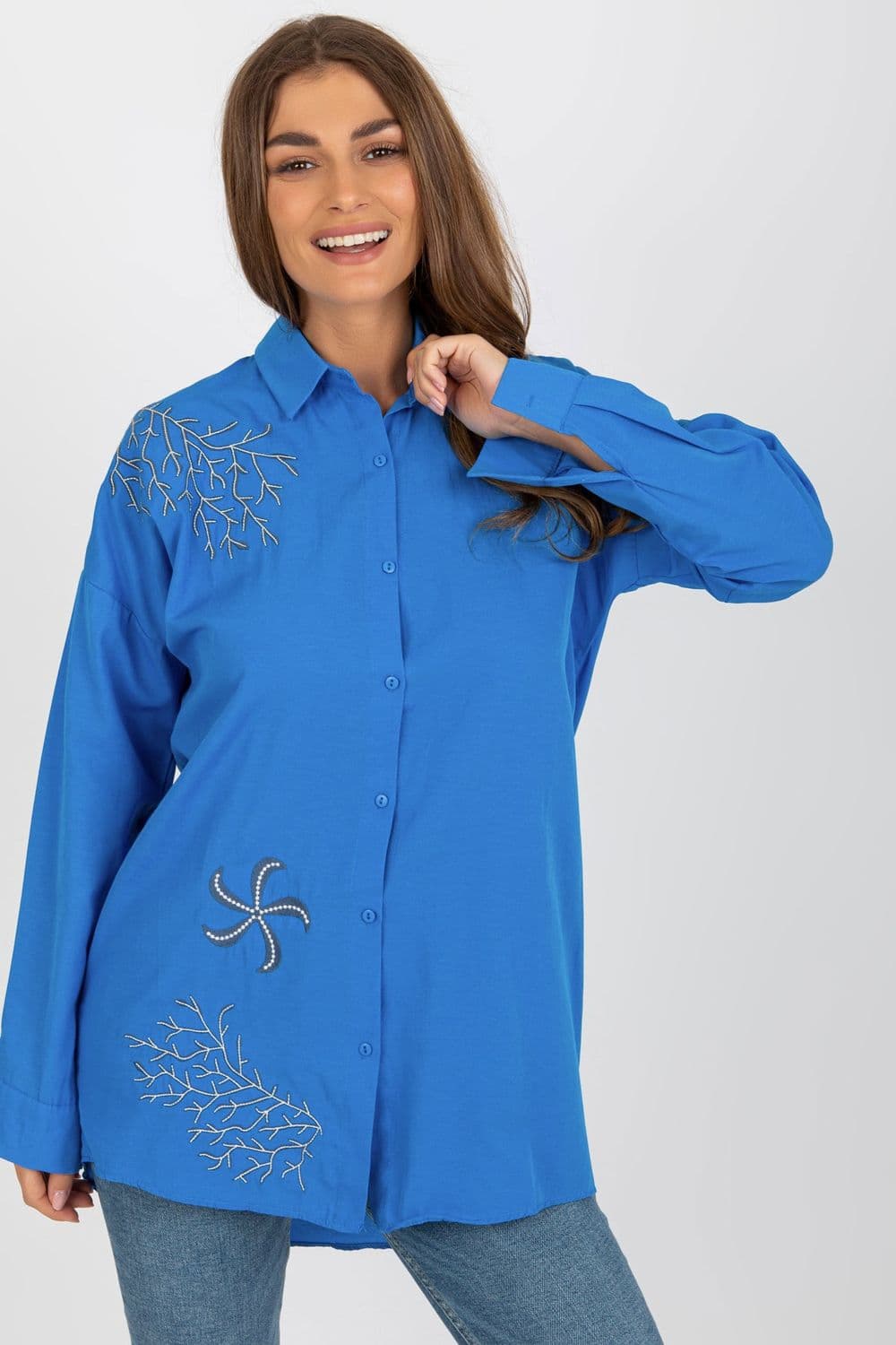 Camicia a manica lunga  model 181625 Factory Price