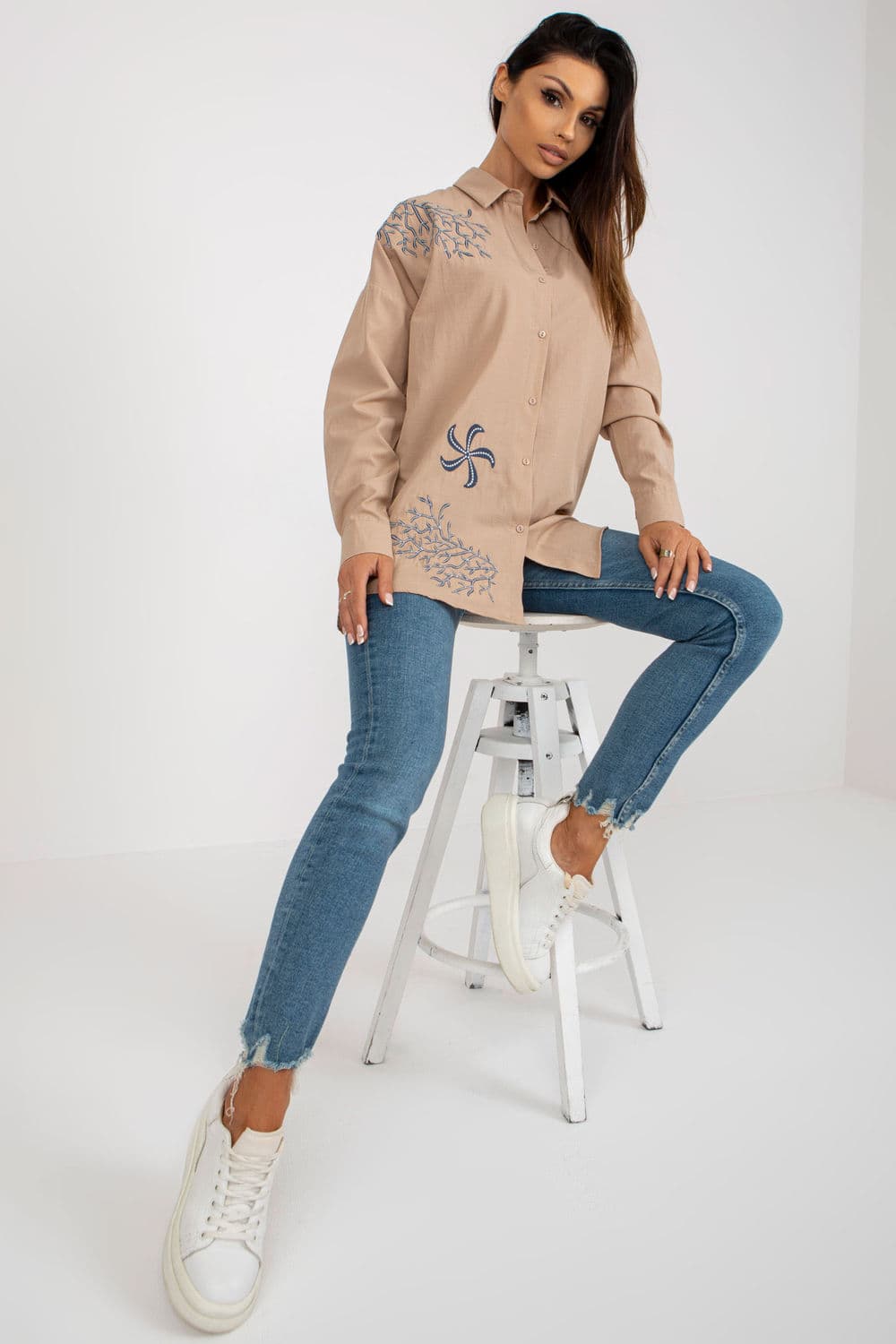 Camicia a manica lunga  model 181628 Factory Price - Miniatura 4