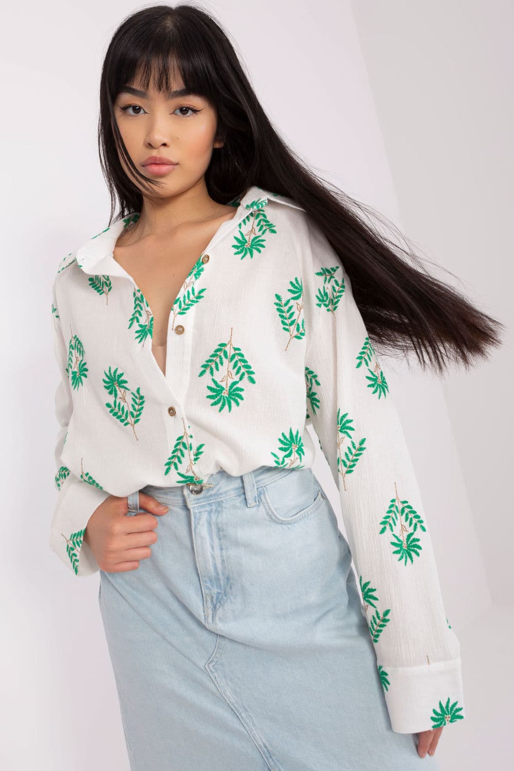 Camicia a manica lunga  model 182064 Lakerta