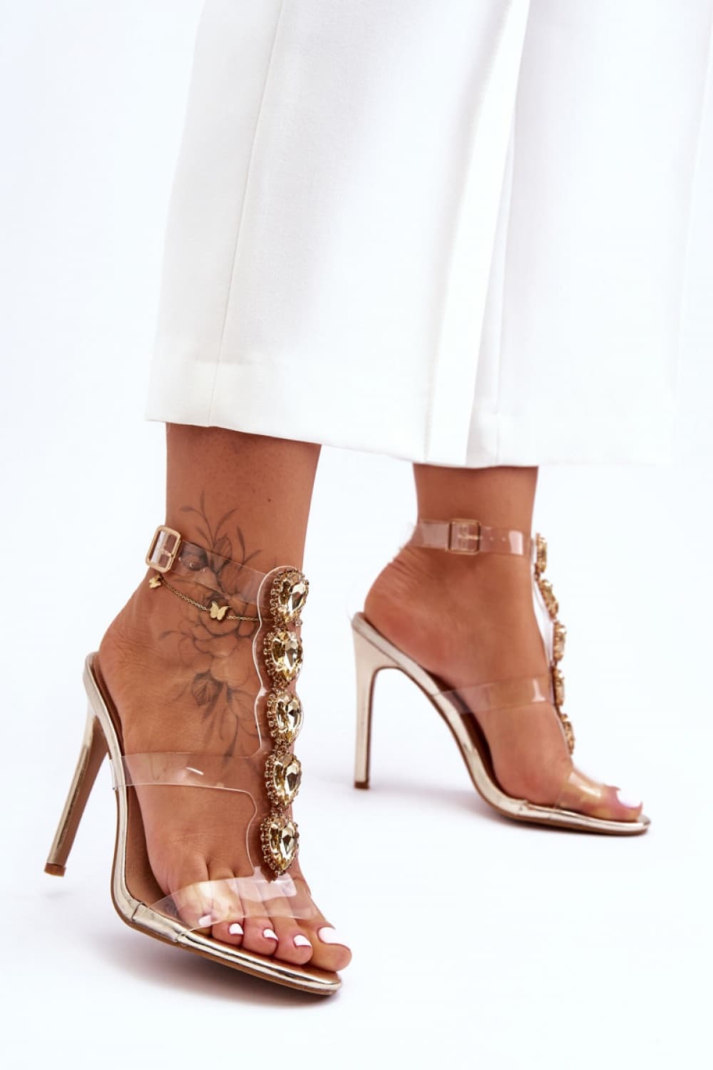Sandali con tacco model 183496 Step in style