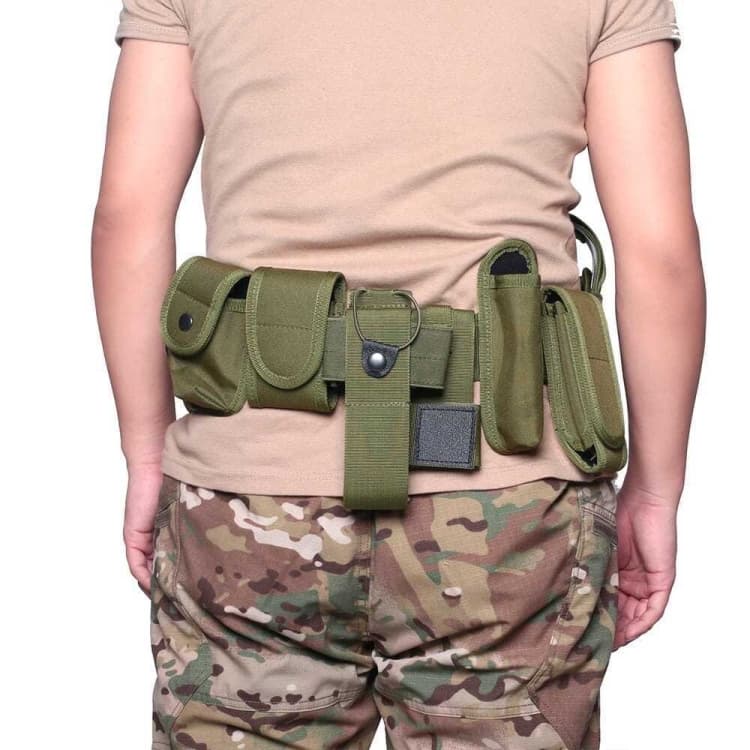 130cm Security Duty Outdoor Multifunctional Waist Pack(Military Green) - Immagine 1