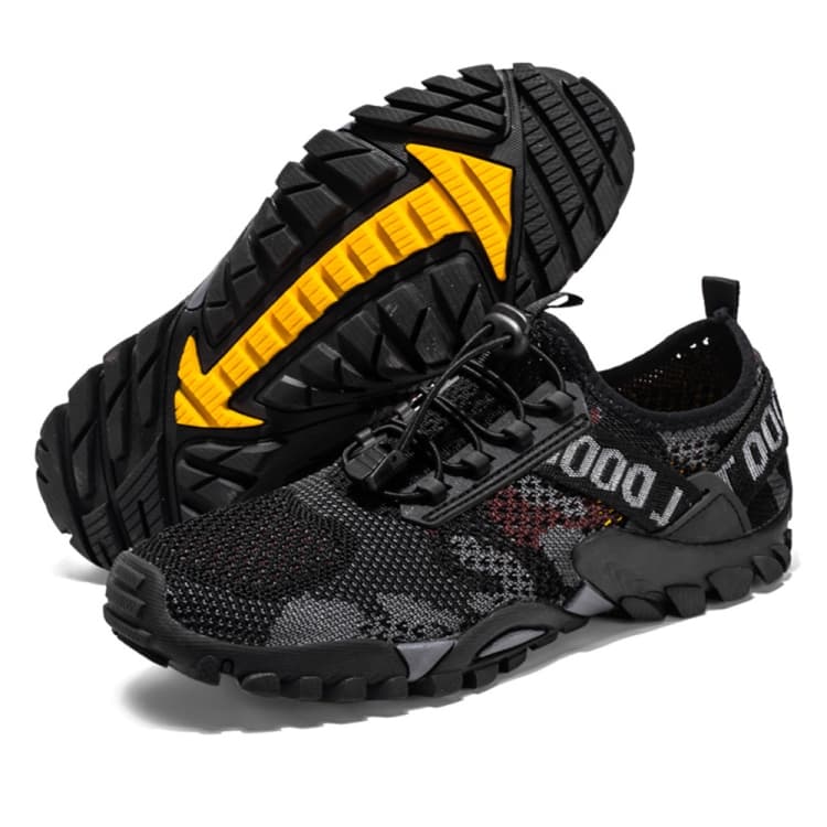 9322 Scarpe da trekking uomo suola spessa per escursioni fluviali
