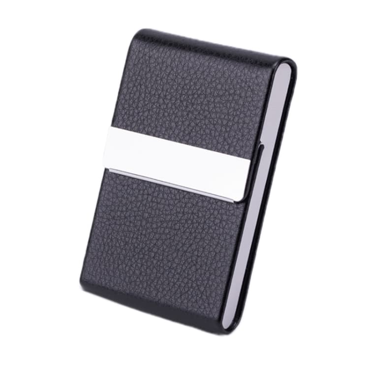 Advertising Business Card Case Business Practical Craft Gift(Black) - Immagine 1