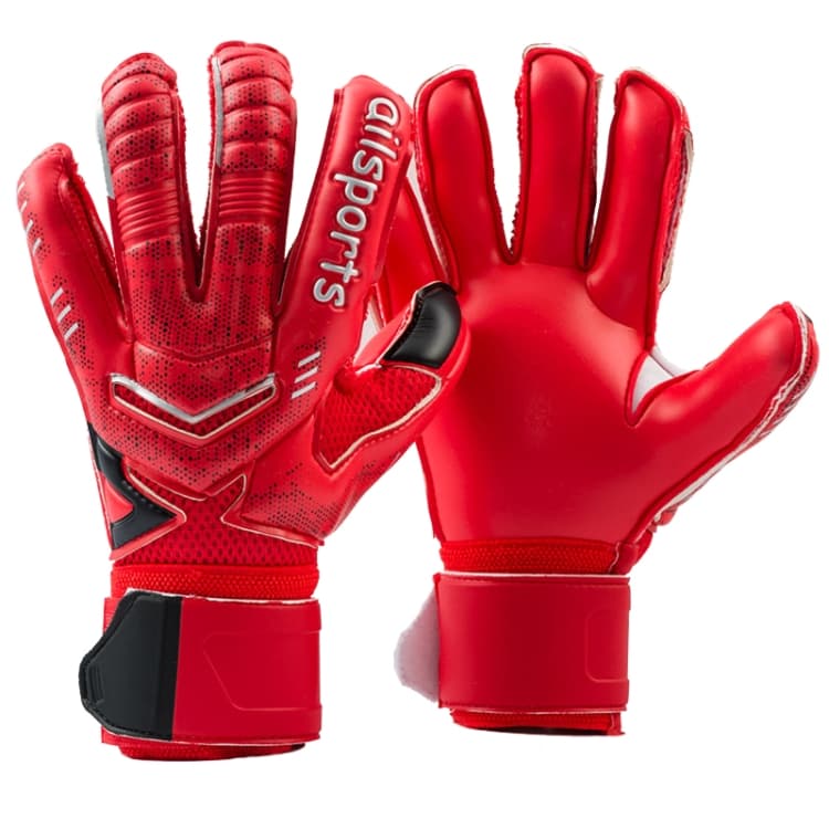 Guanti da portiere Ailsports ST5511 1 paio con protezione per le dita in lattice spesso - Immagine 1