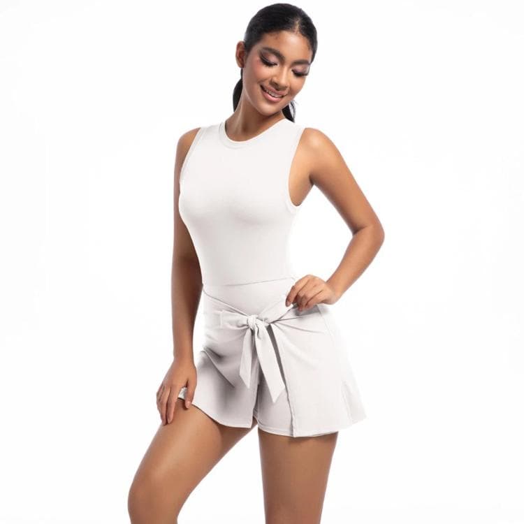 Body gonna da tennis anti-esposizione, traspirante, per fitness e yoga - Immagine 1