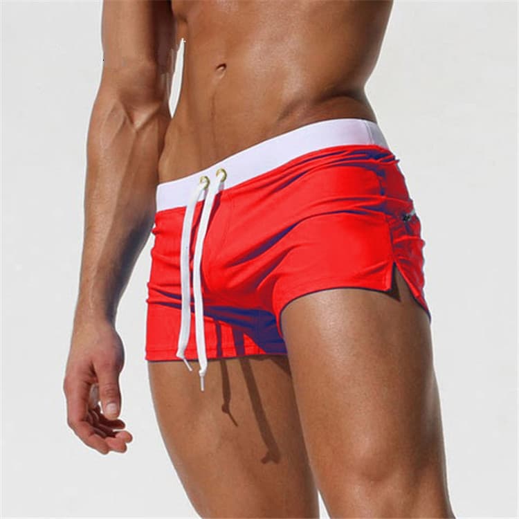 Back Pocket Flat Shorts Summer Beach Swim Shorts for Men - Immagine 1