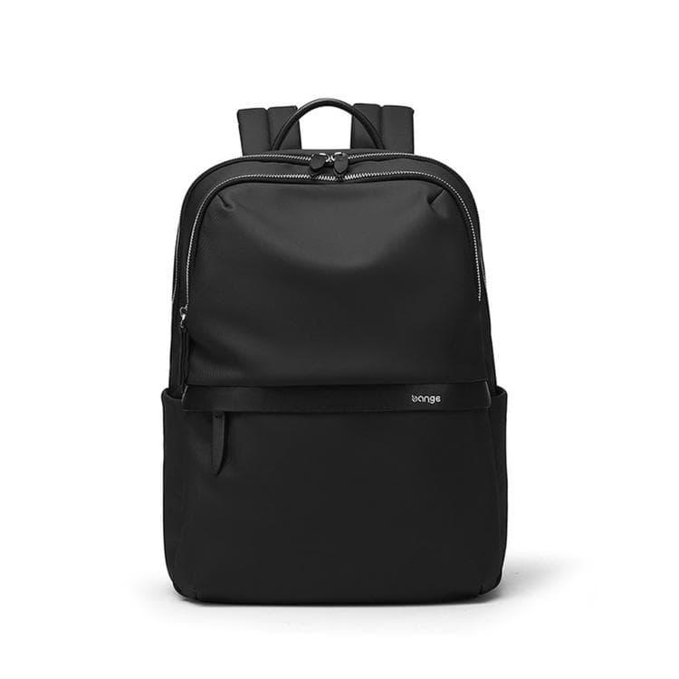 BANGE LY506 Waterproof Large-Capacity Women Backpack Minimalist Commuter Laptop Bag(Black) - Immagine 1
