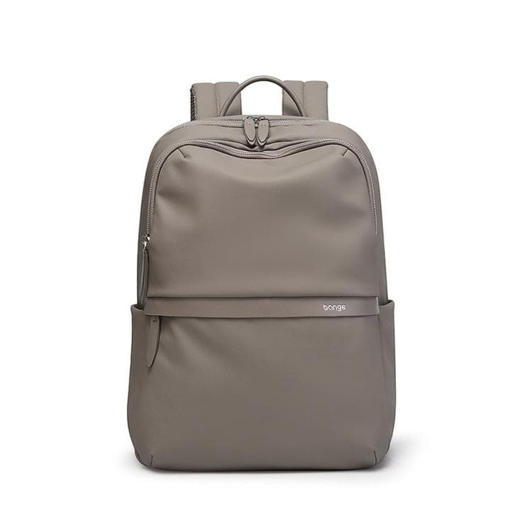 BANGE LY506 Waterproof Large-Capacity Women Backpack Minimalist Commuter Laptop Bag(Gray) - Immagine 1
