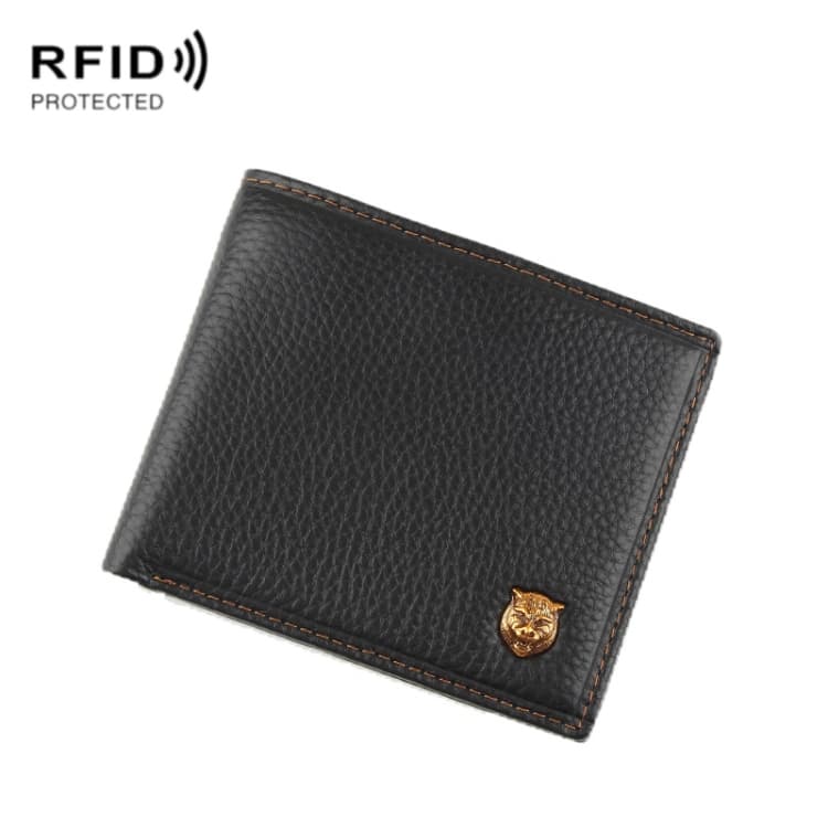 Baweisi A-6598-1 Men Casual Short RFID Wallet Multifunctional Card Holder - Immagine 1