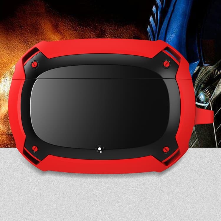 Custodia protettiva per auricolari Bumblebee Armor con gancio per Beats Studio Buds (Rosso + Nero) - Immagine 1
