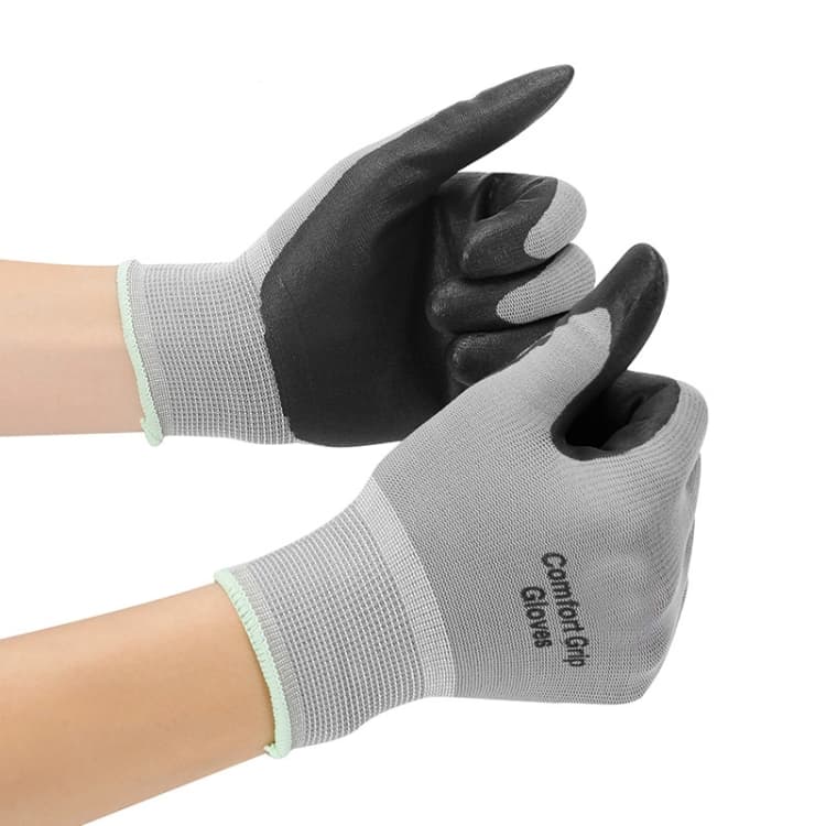 Comfortable Non-slip Wear-resistant Nitrile Rubber Electrician Working Gloves
