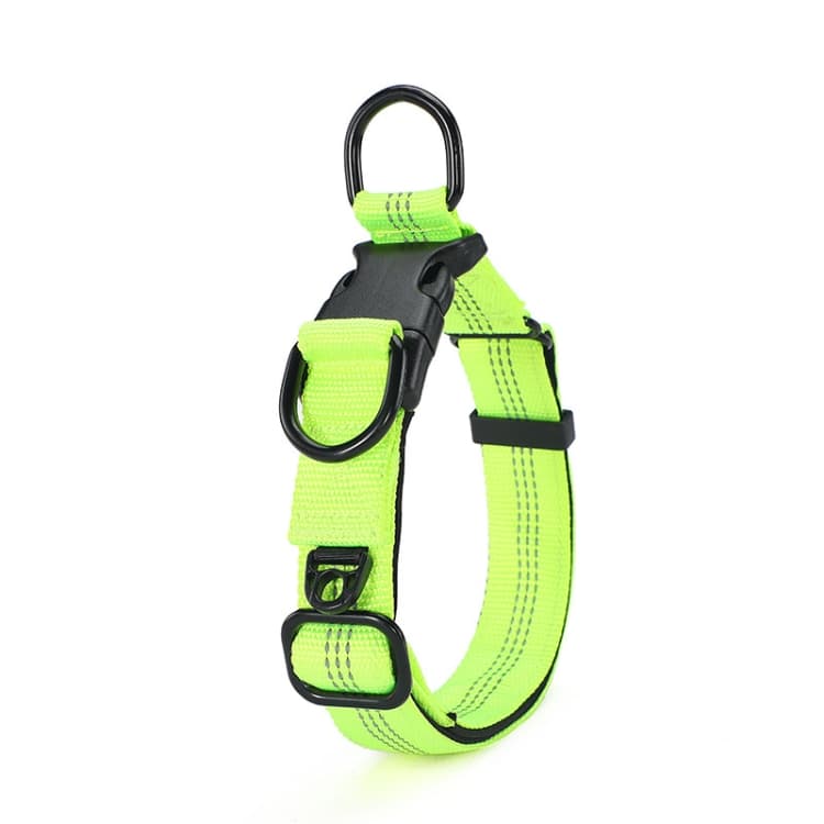 Collare telescopico per cani CW1100, specifica: XL 35-55 cm (verde fluorescente) - Immagine 1